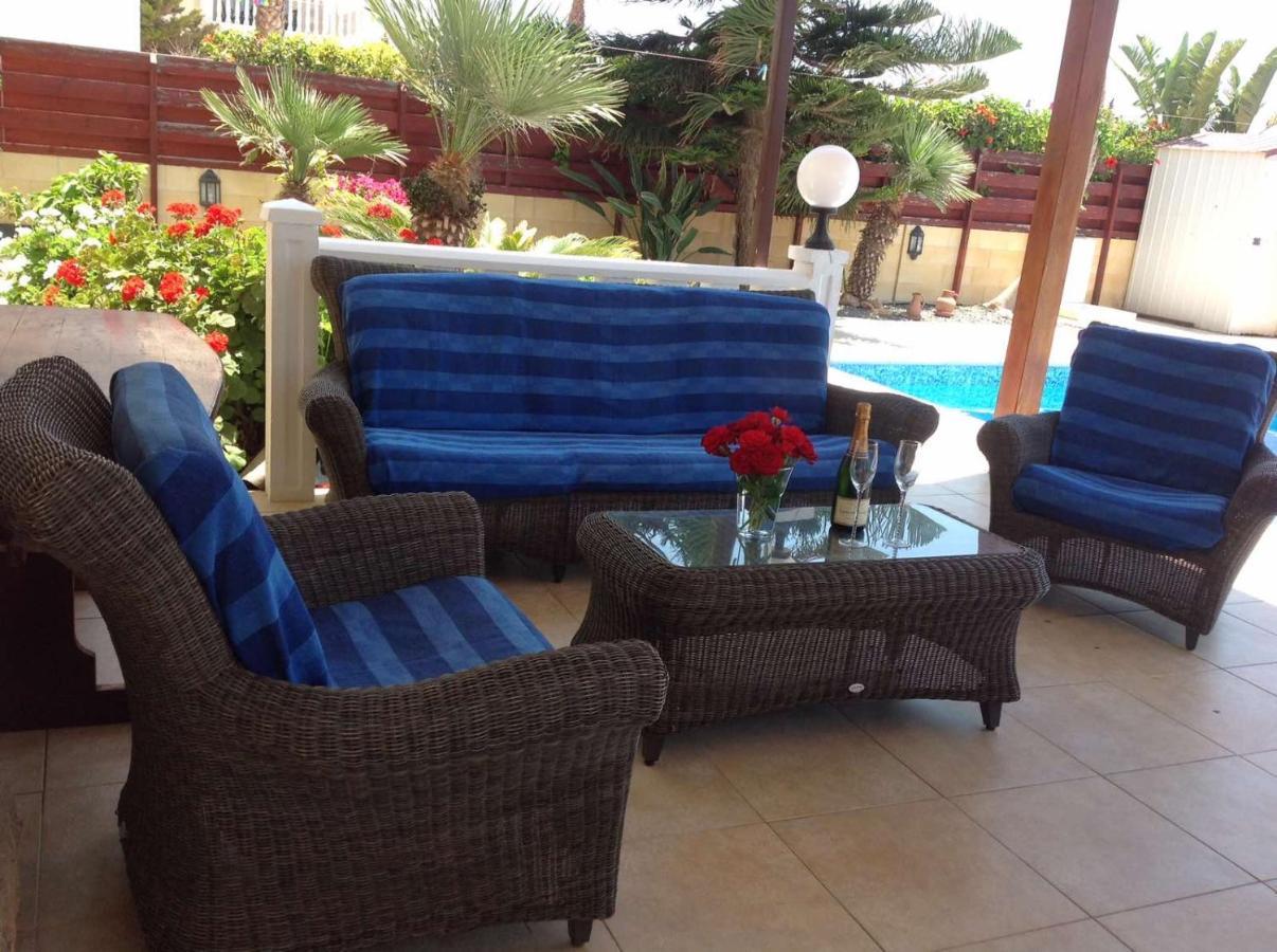 Carolyn Villa Is A Luxury 4-Bedroom Villa With Private Pool In Ayia Napa Esterno foto